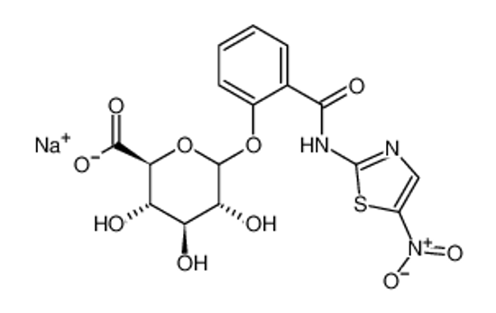 Picture of Tizoxanide Glucuronide Sodium Salt