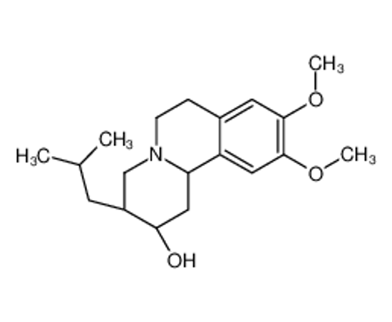 Picture of (2R,3S,11bS)-3-Isobutyl-9,10-dimethoxy-1,3,4,6,7,11b-hexahydro-2H -pyrido[2,1-a]isoquinolin-2-ol