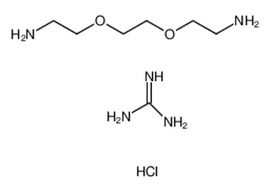 Picture of Guanidine, hydrochloride (1:1)​, polymer with 2,​2'-​[1,​2-​ethanediylbis(oxy)​]​bis[ethanamine]