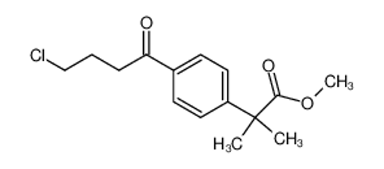 Picture of 4-(4-Chloro-1-oxobutyl)-α,α-dimethylbenzeneacetic Acid Methyl Ester