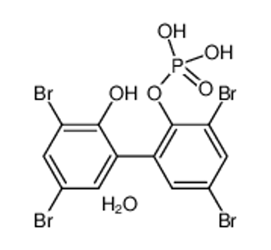 Picture of [2,4-dibromo-6-(3,5-dibromo-2-hydroxyphenyl)phenyl] dihydrogen phosphate