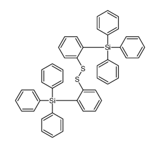 Picture of triphenyl-[2-[(2-triphenylsilylphenyl)disulfanyl]phenyl]silane