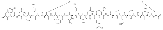 Picture of (TYR0)-C-TYPE NATRIURETIC PEPTIDE (32-53) (HUMAN, PORCINE, RAT)
