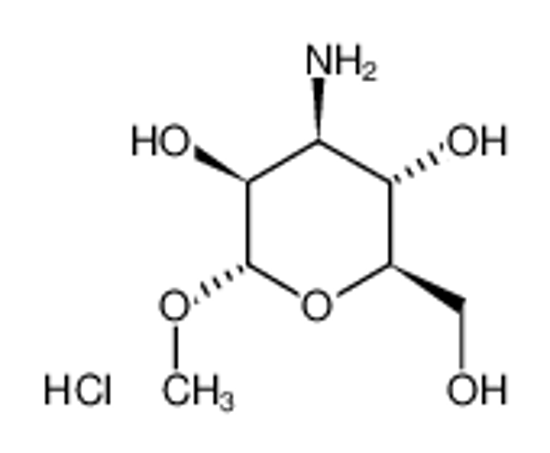 Picture of Methyl 3-Amino-3-deoxy-α-D-mannopyranoside, Hydrochloride