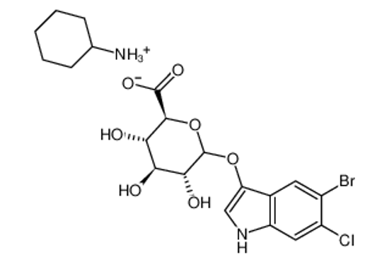 Picture of 5-Bromo-6-chloro-3-indolyl β-D-glucuronide cyclohexylammonium salt