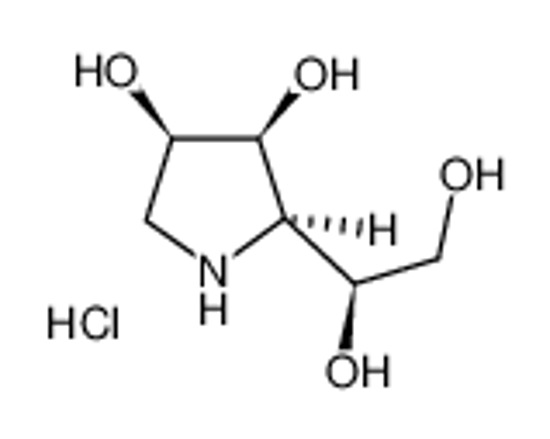 Picture of 1,4-Dideoxy-1,4-imino-D-mannitol, Hydrochloride