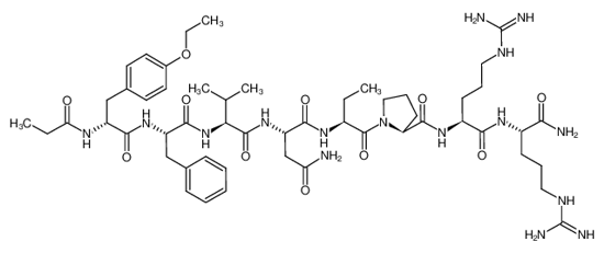 Picture of (Propionyl1,D-Tyr(Et)2,Val4,Abu6,Arg8·9)-Vasopressin
