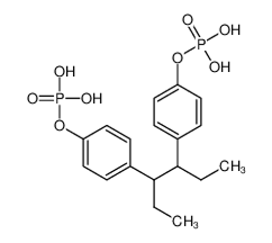 Picture of 4,4'-(1,2-diethylethylene)diphenyl bis(dihydrogen phosphate)