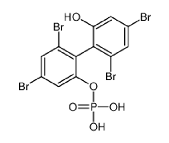 Picture of [3,5-dibromo-2-(2,4-dibromo-6-hydroxyphenyl)phenyl] dihydrogen phosphate