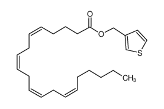 Picture of 5Z,8Z,11Z,14Z-EICOSATETRAENOIC ACID, 3-THIENYLMETHYL ESTER