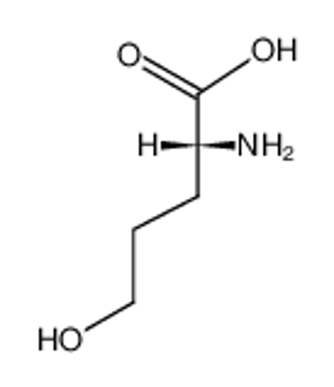 Picture of (R)-5-hydroxy-2-aminovaleric acid