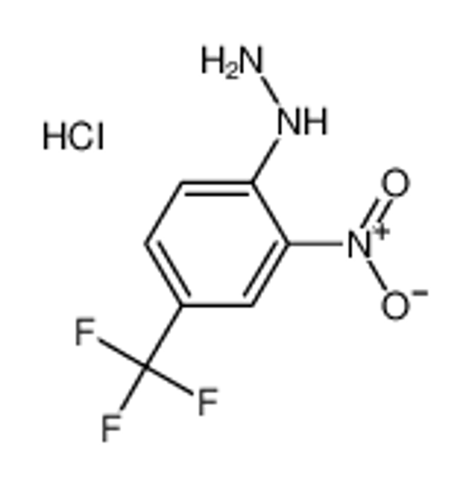 Picture of Hydrazine, [2-​nitro-​4-​(trifluoromethyl)​phenyl]​-​, hydrochloride (1:1)